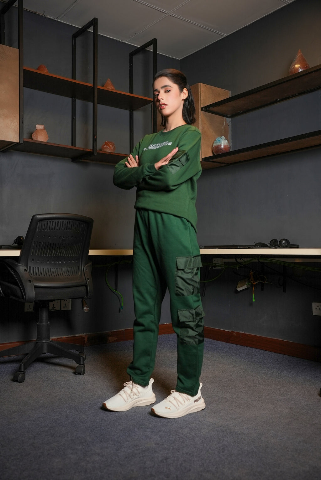 Green Cargo Trouser