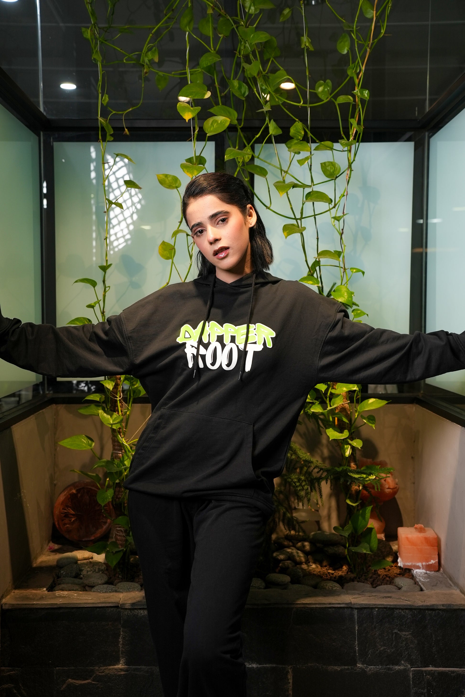 Velocity Black Hoodie