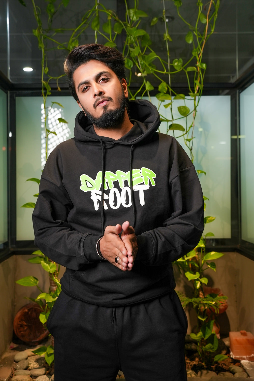 Velocity Black Hoodie