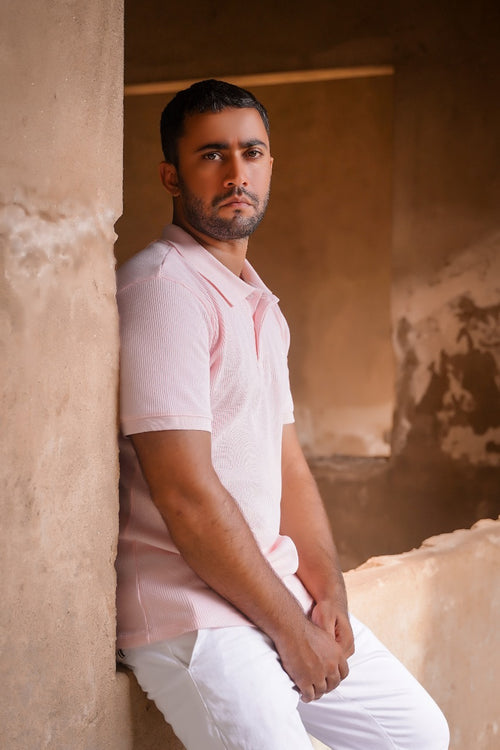 Classic Pink Polo Shirt